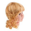 Baby Girl Mannequin Manikin Head with Hair Wig Kids Child Glasses Headscarf Hat Caps Display Stand Model for Beauty Salon Stores