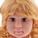 Baby Girl Mannequin Manikin Head with Hair Wig Kids Child Glasses Headscarf Hat Caps Display Stand Model for Beauty Salon Stores