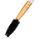 Double-ended Wood Eye Brow Mascara Comb Angled Eyebrow Brush Makeup Tool Kit 12cm Long