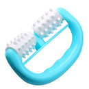 Blue Travel Massage Roller for Legs Arms Fat Control Blood Circulation Muscle Relaxation