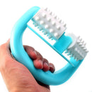 Blue Travel Massage Roller for Legs Arms Fat Control Blood Circulation Muscle Relaxation