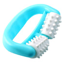 Blue Travel Massage Roller for Legs Arms Fat Control Blood Circulation Muscle Relaxation
