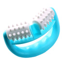 Blue Travel Massage Roller for Legs Arms Fat Control Blood Circulation Muscle Relaxation