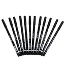 12 Pieces Black Waterproof Eye Shadow Lip Liner Eyeliner Pencil Pen Makeup
