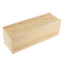1 Liter Rectangular 3D Roses Design Silicone Soap Mold with Wooden Box Cover Handmade Craft Cake Bread Baking DIY Mould