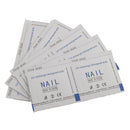 200pcs Aluminium Foil Nail Wraps Cleaning Set for Nail Art Soak Off Acrylic UV Gel Remover
