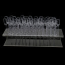 64 Clear Sticks Nail Art Display Stand Salon Tool UV Gel Acrylic Tips Rack