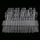 64 Clear Sticks Nail Art Display Stand Salon Tool UV Gel Acrylic Tips Rack