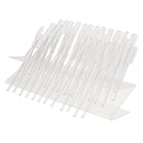 64 Clear Sticks Nail Art Display Stand Salon Tool UV Gel Acrylic Tips Rack