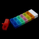 14 Compartments 7 Day Pill Organizer Box Weekly Case with Pill Splitter Cutter - Large Travel Medication Reminder Medicine Dispenser Twice a Day