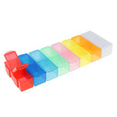 14 Compartments 7 Day Pill Organizer Box Weekly Case with Pill Splitter Cutter - Large Travel Medication Reminder Medicine Dispenser Twice a Day