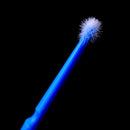 100pcs Eyelash Extension Micro Brushes Disposable Individual Mascara Applicators - Blue