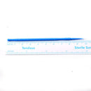 100pcs Eyelash Extension Micro Brushes Disposable Individual Mascara Applicators - Blue