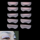 5 Pairs Eyelash Perming Curler Root Lifting Silicone Lash Pads Eye Shield Guards Set Multi Size - Pink