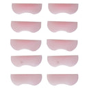 5 Pairs Eyelash Perming Curler Root Lifting Silicone Lash Pads Eye Shield Guards Set Multi Size - Pink
