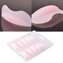 5 Pairs Eyelash Perming Curler Root Lifting Silicone Lash Pads Eye Shield Guards Set Multi Size - Pink