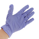 Anti-Oil Anti Bacterial Puncture Resistant Nitrile Tattoo Food Safe Disposable Multifunctional Rubber Gloves 50 Pairs Size S