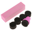 Professional Manicure Sponge Seal Gradient Nail Art Transfer Stamp Set Tool