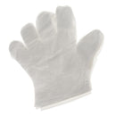 100 Pieces Large Clear Disposable Plastic High Density Polyethylene Gloves