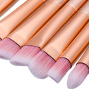 20 Pieces Professional Face Lip Eye Makeup Brushes Set Eyeshadow Eyeliner Eyebrow Concealer Highlight Powder Beauty Comestic Tool
