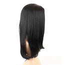 Natural Black Synthetic Long Hair Wigs 11 Inches for Lady