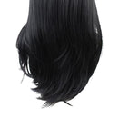 Natural Black Synthetic Long Hair Wigs 11 Inches for Lady