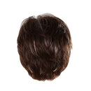 Fashion 12'' Women Bob Natural Straight Slightly Wavy Short 100 % Human Hair Wigs with Cap - Medium Brown - Heat Resistant Curling Irons Styling