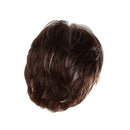 Fashion 12'' Women Bob Natural Straight Slightly Wavy Short 100 % Human Hair Wigs with Cap - Medium Brown - Heat Resistant Curling Irons Styling