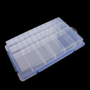 28 Cell Detachable Empty Nail Art Tips Storage Box Rhinestone Beads Gem Case