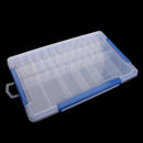 28 Cell Detachable Empty Nail Art Tips Storage Box Rhinestone Beads Gem Case