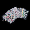 50 pieces Mixed 3D Nail Art Sticker for Nails Decoration Manicure DIY Design