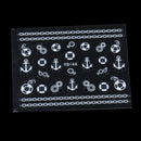 50 pieces Mixed 3D Nail Art Sticker for Nails Decoration Manicure DIY Design