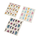 6 pieces Colorful Feather Water Transfer Nail Art Sticker Nails Decoration Manicure DIY Design