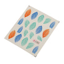 Nail Art Stickers Nail Decals Water Transfer Colorful Feather Series Fingernail Wrap Accessories - 1 Pack 6 design