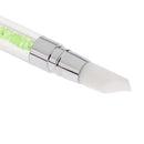 3Pcs 2 Way Silicone Dual Head Nail Art Brushes Acrylic Polish Dotting Pen Craft Carving Painting Drawing Manicure Tools