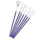 7 Pieces Professional Light Therapy Pen Gel Nail Brush Nail Art Painting Brushes Pen Set