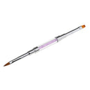 Women Girls Professionals Beginners Use Nail Art Painting Drawing DIY Nail Art Accessories Nail Art Pen Brush Purple
