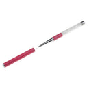Professional Nail Brush Pen Drawing Painting Line Stripe Liner for UV Gel Polish Nail Art Pen Manicure Tool Crystal Handle 7mm