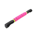 Portable Roller Massage Stick Trigger Point Pain Stress Reliever Travel Accessory Magenta