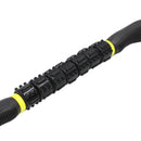 Portable Roller Massage Stick Trigger Point Pain Stress Reliever Travel Accessory Black