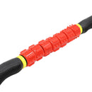 Portable Roller Massage Stick Trigger Point Pain Stress Reliever Travel Accessory Red