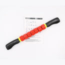Portable Roller Massage Stick Trigger Point Pain Stress Reliever Travel Accessory Red