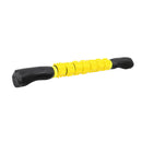 Portable Roller Massage Stick Trigger Point Pain Stress Reliever Travel Accessory Yellow
