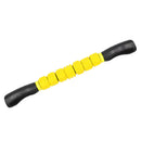 Portable Roller Massage Stick Trigger Point Pain Stress Reliever Travel Accessory Yellow