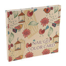 Women Ladies Nail Art Supplies Professionals Convenient Use Salon Nail Art Gel Polish Card Display Board Book Chart 120 Colors