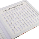 Women Ladies Nail Art Supplies Professionals Convenient Use Salon Nail Art Gel Polish Card Display Board Book Chart 120 Colors