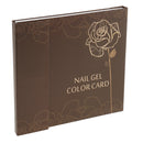 Women Ladies Nail Art Supplies Professionals Convenient Use Salon Nail Art Gel Polish Card Display Board Book Chart 120 Colors