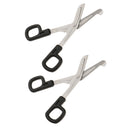 2 Pieces Black Stainless Steel Medical Taping Bandage Scissors Trauma Shears for Madical First Aid