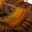 Fashionable Women Ladies Girls Curly Synthetic Hair Bun Cover Hairpiece Clip In Scrunchie Hair Extension