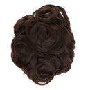 Fashionable Women Ladies Girls Curly Synthetic Hair Bun Cover Hairpiece Clip In Scrunchie Hair Extension